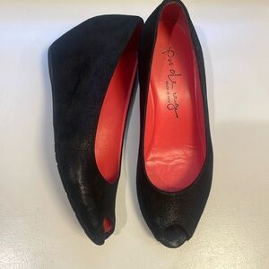Pas De Rouge Black Shoes Made in Italy EU40, US9